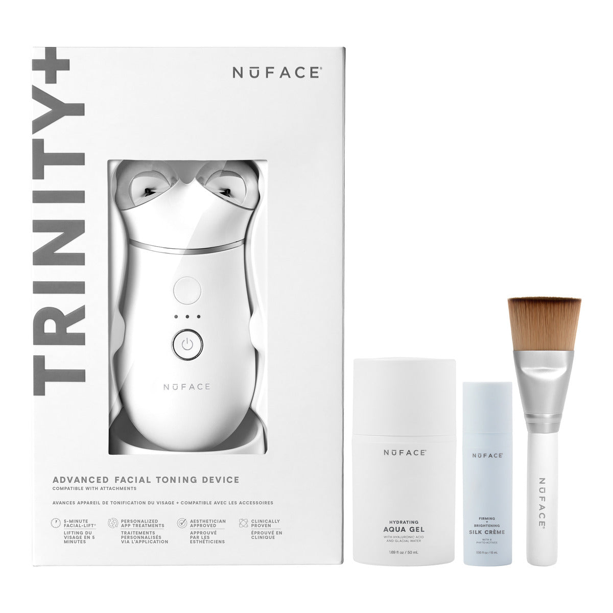 NuFace Trinity+ Starter Kit Tools and Devices