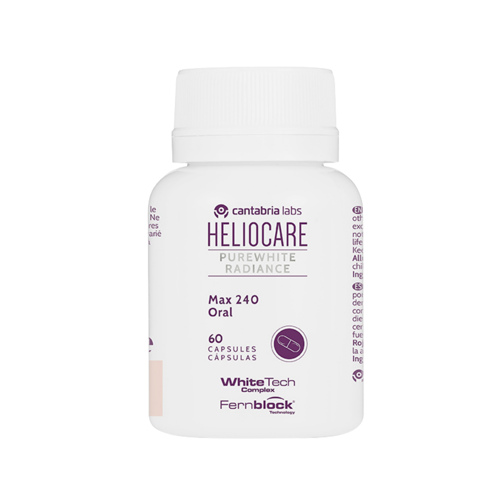 Heliocare Purewhite Radiance Max240 Oral (60 capsules) Supplements