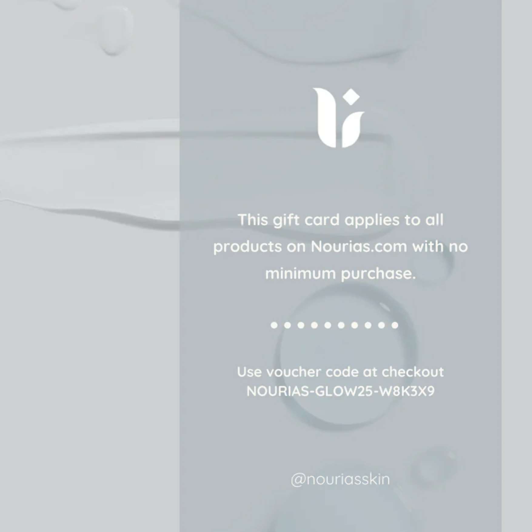 Nourias Gift Cards