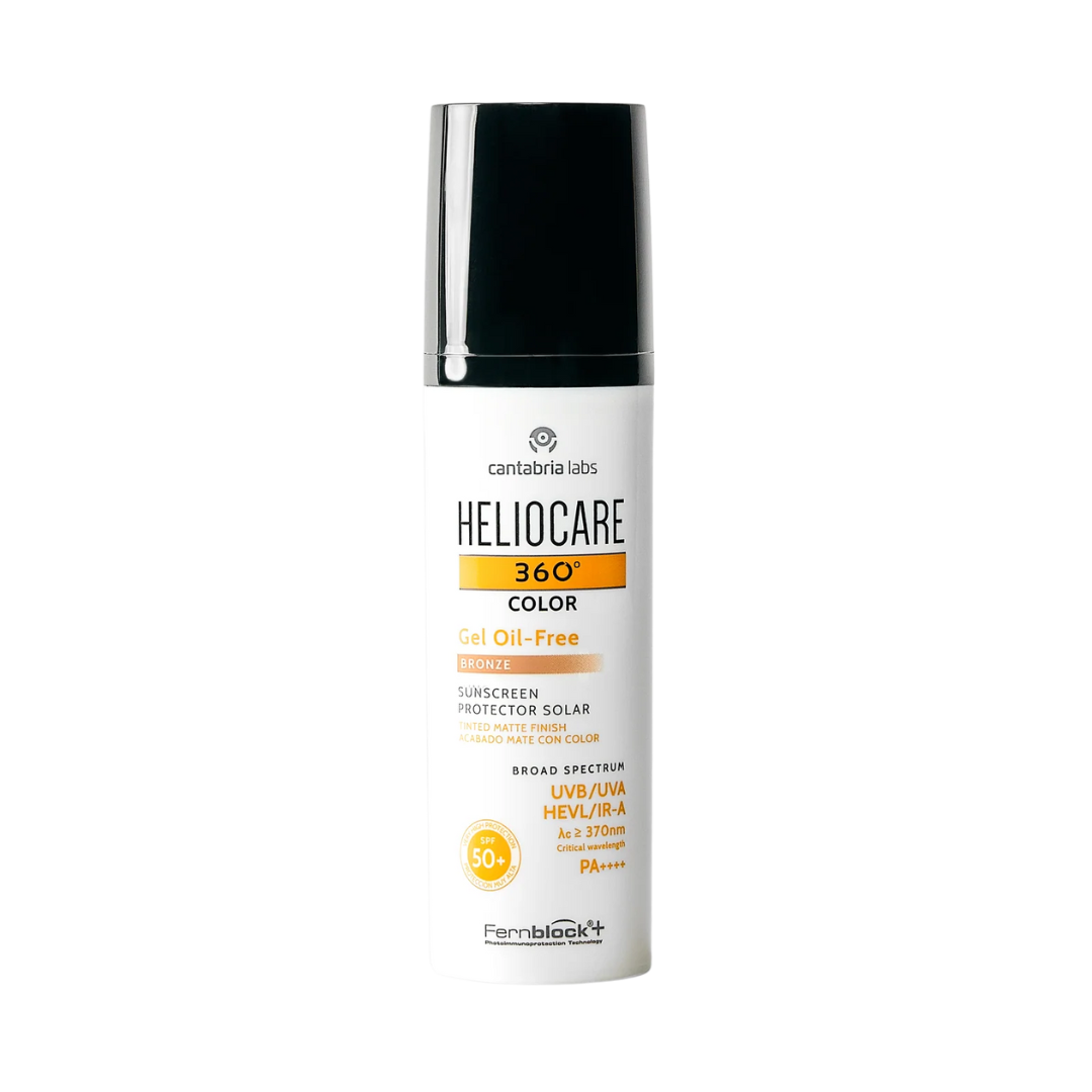 Heliocare Gel Oil Free Color SPF 50 Bronze Sunscreens